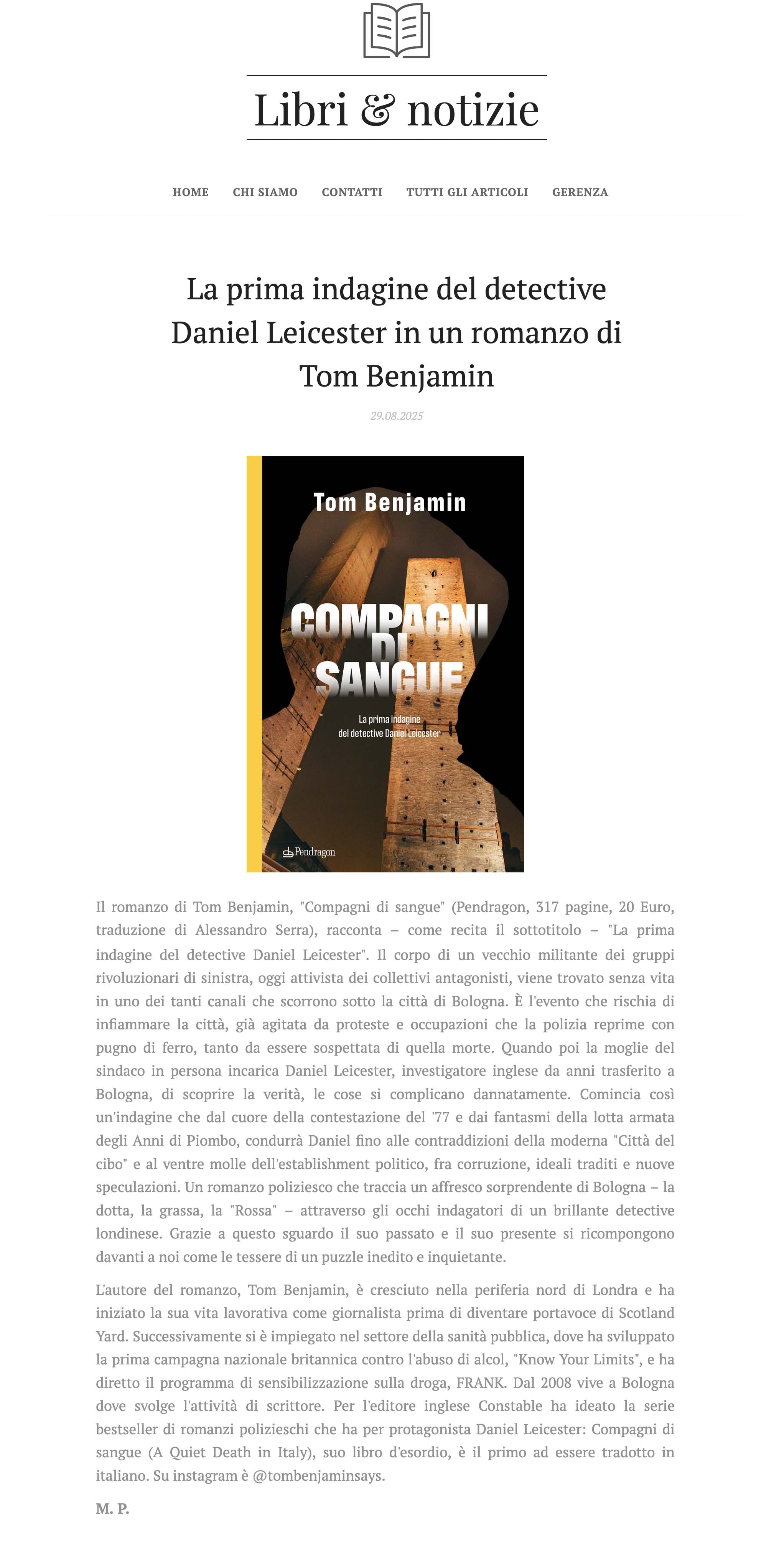 Compagni di sangue