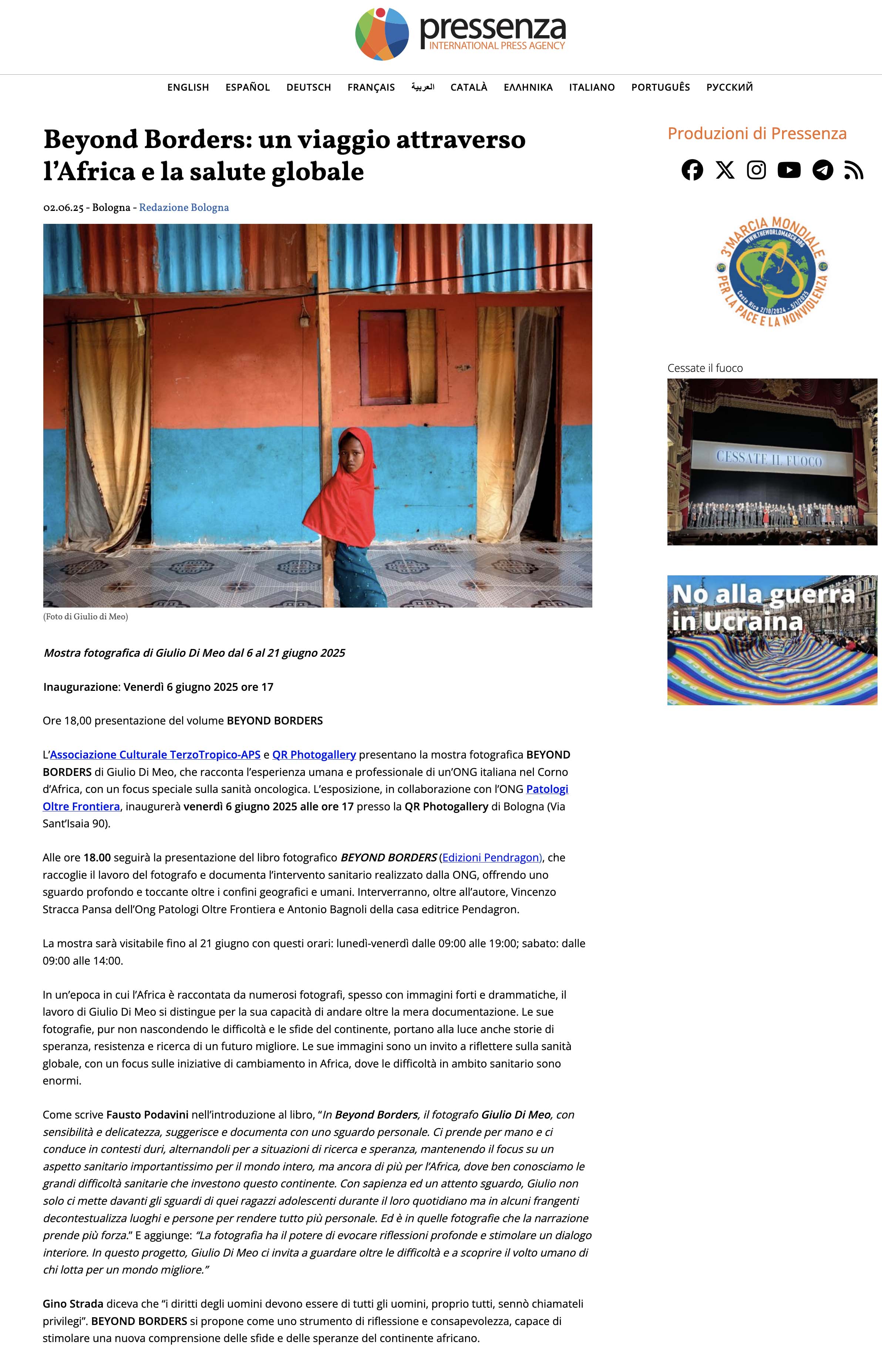 Beyond Borders