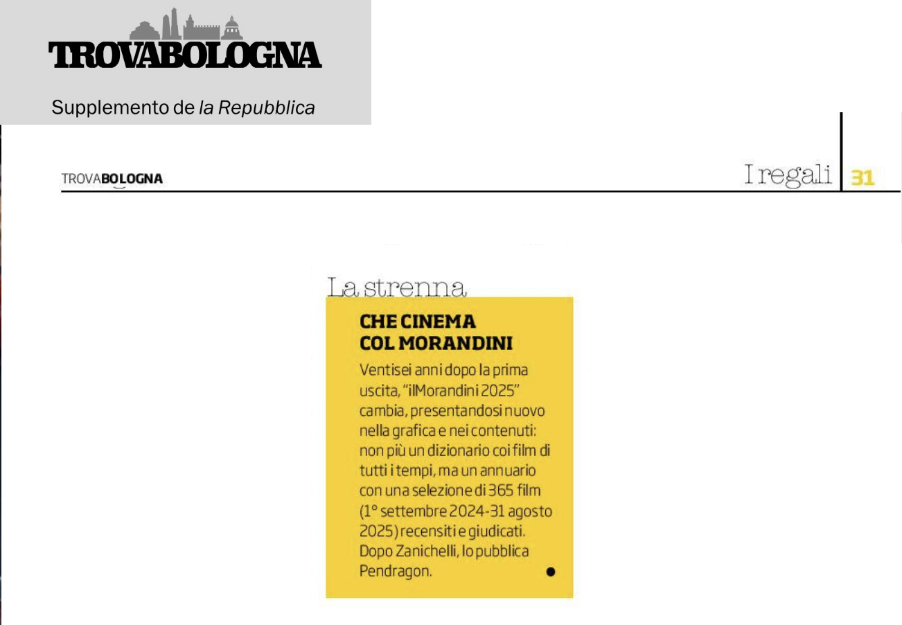 Annuario dei film ilMorandini 2025