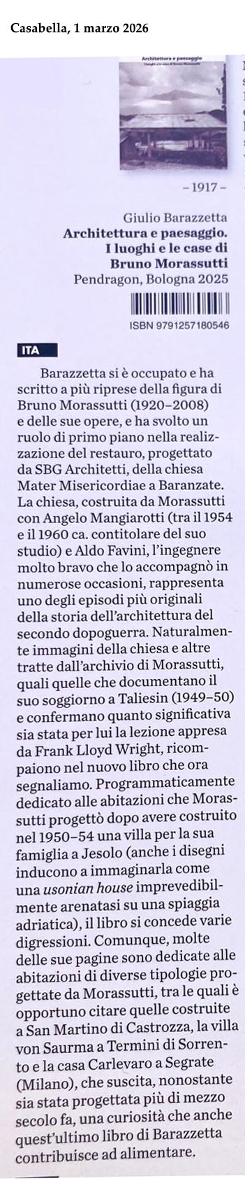 Architettura e paesaggio