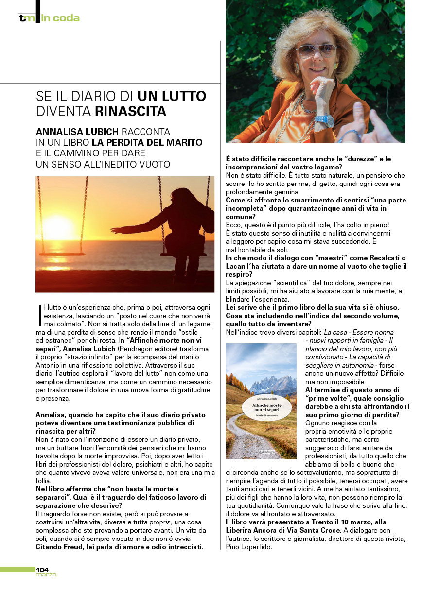 Affinché morte non vi separi