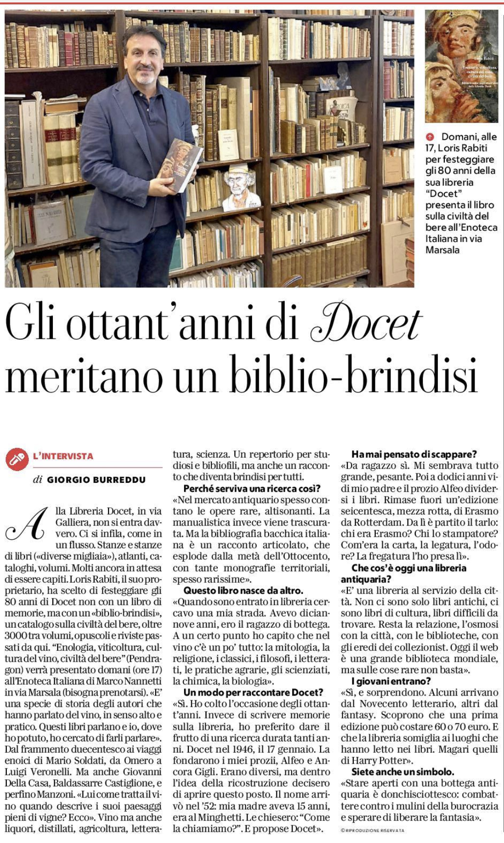Enologia, viticoltura, cultura del vino, civiltà del bere